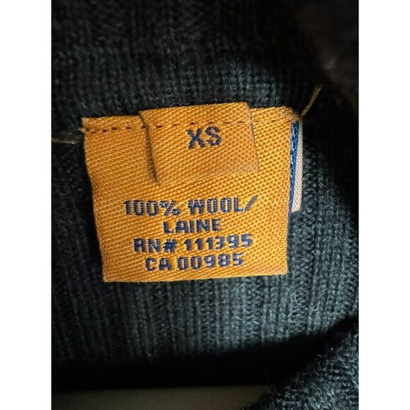 Tory Burch Women's Turtleneck Long Sleeve Rib A Line Sweater Dress Brown Wool - Picture 7 of 10